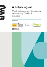 A balancing act: Youth volunteering in hospitals, in the context of Covid-19